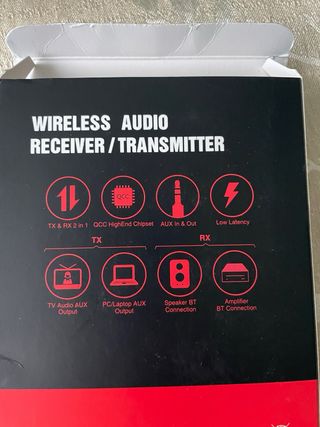 Adaptador Audio Bluetooth Hifi Receptor Transmisor