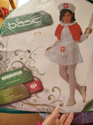 Disfraz Enfermera Niña