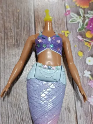 Cuerpo Barbie Curvy Sirena. Customizada.