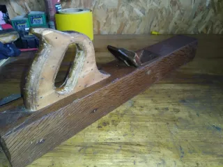 Herramientas carpintero cepillo vintage retro deco