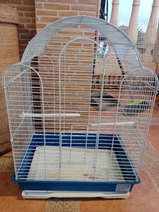 Jaula para pájaros o cotorras no se hace envíos.