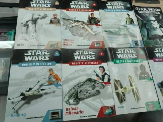 Lote Coleccionista Star Wars Naves,libretos,comics