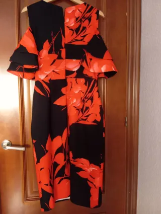 Vestido fiesta estampado floral