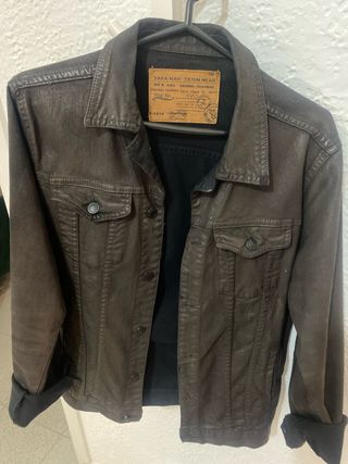 Chaqueta Zara Hombre Marrón