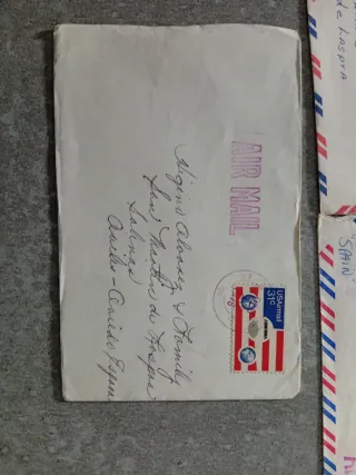 Lote 7 sobres correo Estados Unidos