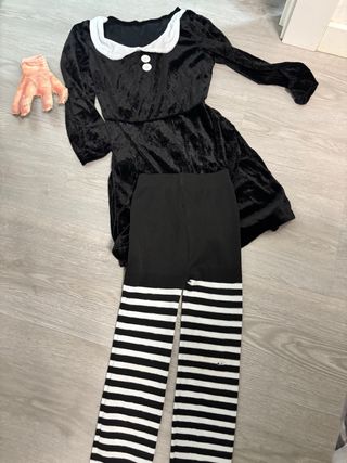 Disfraz Miércoles Addams Talla 3/4