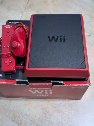 Nintendo Wii Mini Rossa