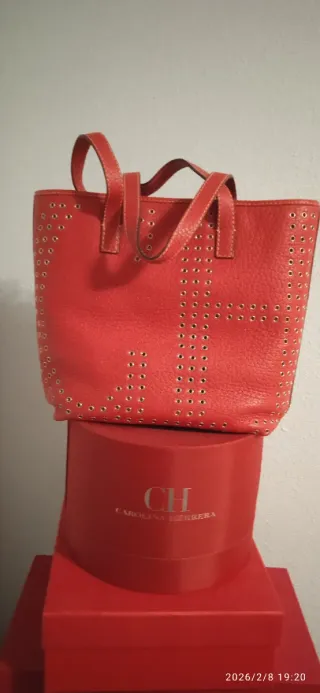 Bolso Carolina Herrera Rojo Nuevo