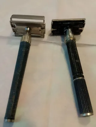 2 maquinillas de afeitar antiguas