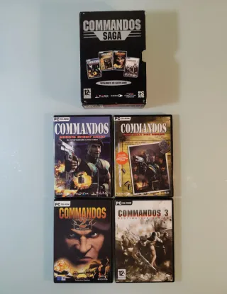 Comandos Saga Juego PC Español