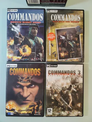 Comandos Saga Juego PC Español