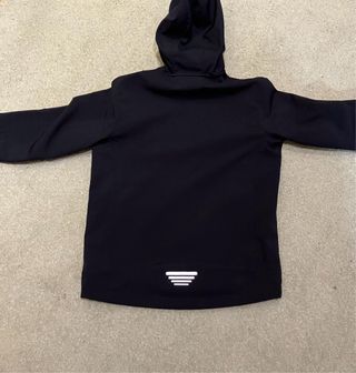 Cortavientos CMP niño negro y azul