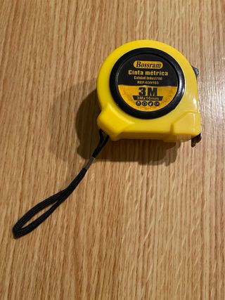Cinta Métrica PRO Flexible Bossram de 3M de largo