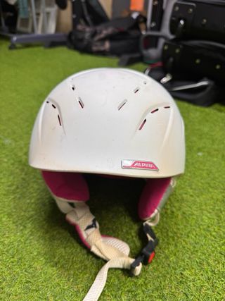 Conjunto Esquí Helly Hansen Rosa y Blanco talla XS