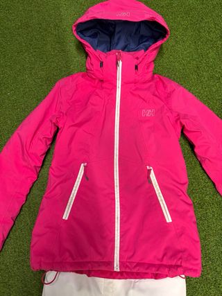 Conjunto Esquí Helly Hansen Rosa y Blanco talla XS