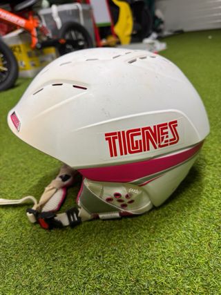 Conjunto Esquí Helly Hansen Rosa y Blanco talla XS