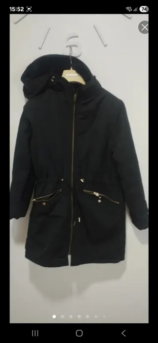 Cazadora negra mujer