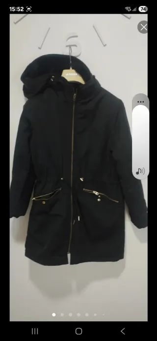 Cazadora negra mujer