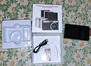 Fotocamera digitale Camer color nero