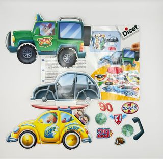 Puzzle de coches Diset 29