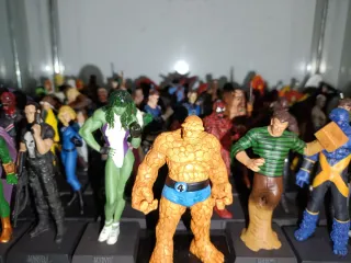 Figuras Marvel Plomo Colección Incompleta
