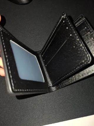 Portafoglio Louis Vuitton Monogram Grigio Nero