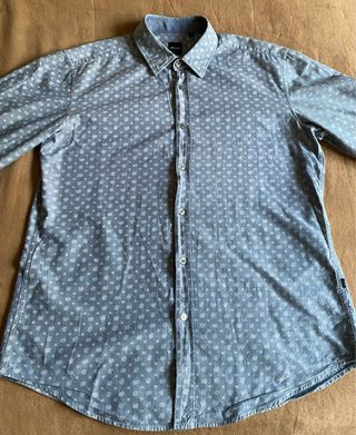 Camisa Hugo Boss Talla L Estampada