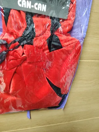 Disfraz Can-Can mujer Talla S