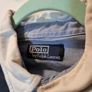 Polo Ralph Lauren Rugby Azul y Blanco