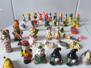 44 Figuritas Roscón de Reyes. Lote o sueltas