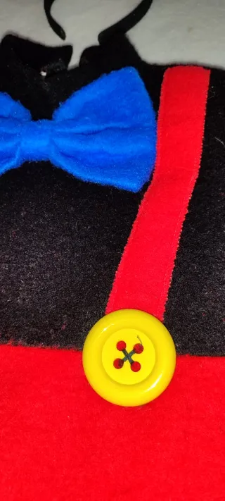 Disfraz Mickey Mouse calentito con orejas