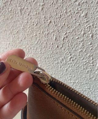 Bolso Michael Kors Marrón y Dorado