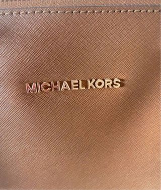 Bolso Michael Kors Marrón y Dorado
