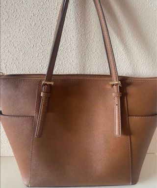 Bolso Michael Kors Marrón y Dorado