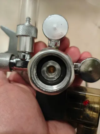 Regulador CO2 BLAU con Válvula Solenoide