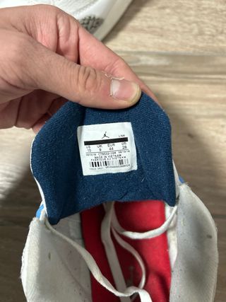 Jordan 3 Azul Blanco