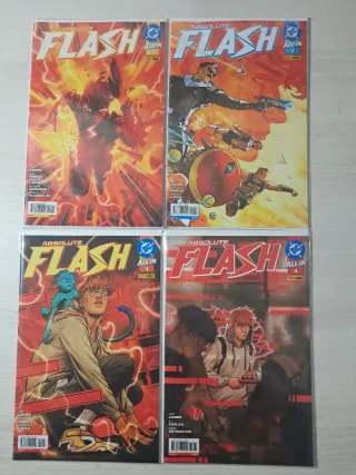 Cómics Absolute flash 1-4
