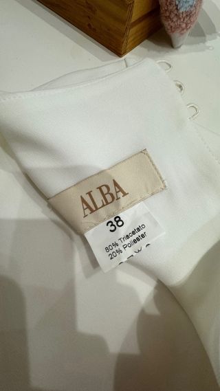 Vestido de Novia Blanco Corto