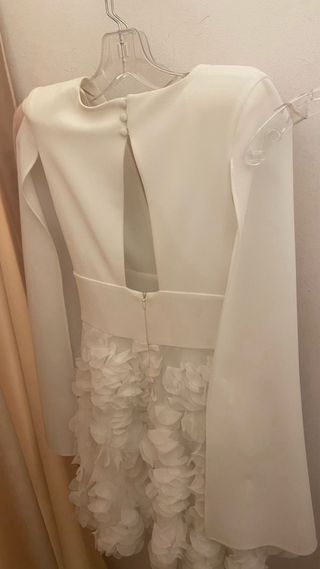 Vestido de Novia Blanco Corto