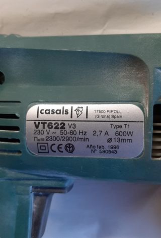 Taladro Percutor Casals VT 622 - 600W con Caja