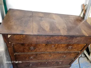 Cómoda antigua madera para restaurar