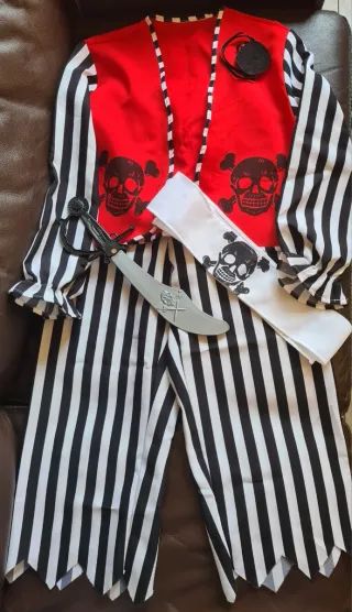 Disfraz Pirata Carnaval Niño