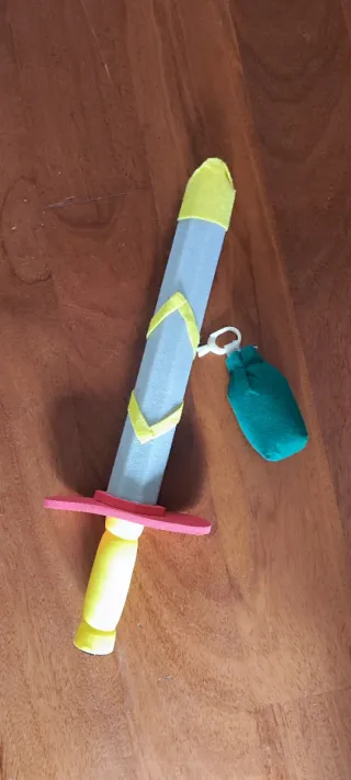 Disfraz Casco Peluca Espada Pócima Axteris