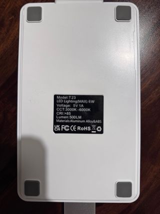 Lámpara Escritorio LED USB Flexo Plata