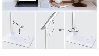 Lámpara Escritorio LED USB Flexo Plata