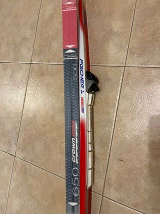 Esquís de fondo Fisher con escamas 190 cm