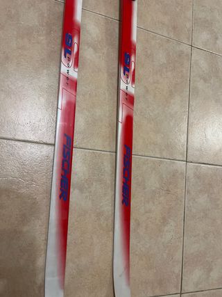 Esquís de fondo Fisher con escamas 190 cm