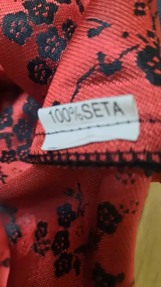 Vestido Cheongsam de Seda