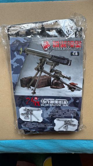Maqueta maxim WWI MG08 Escala 1/6