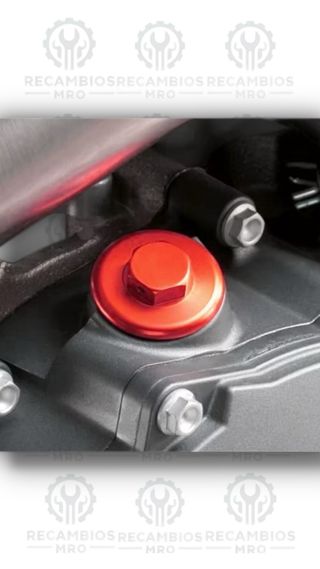 Tapón de llenado de aceite CNC rojo – Grupo KTM